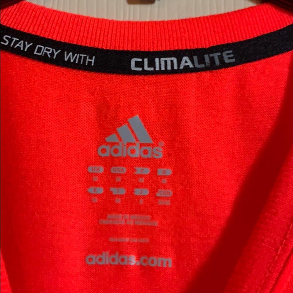 Adidas medium bright orange T-shirt - Picture 3 of 4